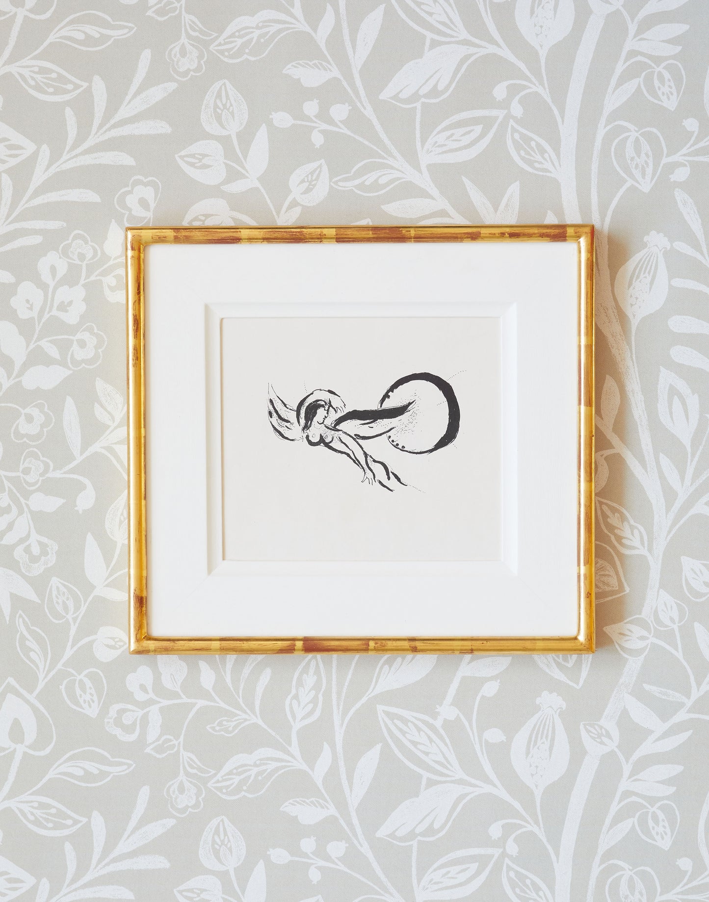 Original Framed Lithograph: Le Petit Ange/The Little Angel after Marc Chagall (1887-1985)