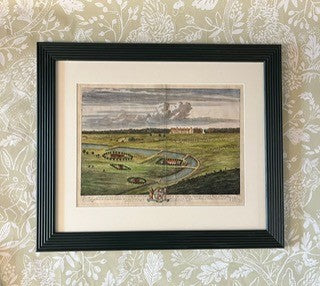 An Original Engraving by Johannes Kip of Grimsthorp in the County of Lincoln