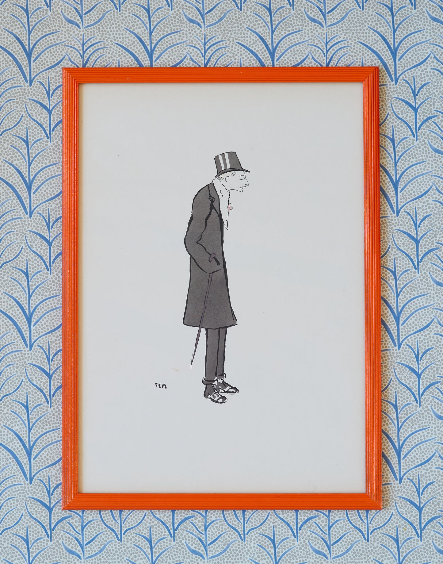 A Set of Six Early 20th Century Lithographs of Caricatures by Georges Goursat known as SEM