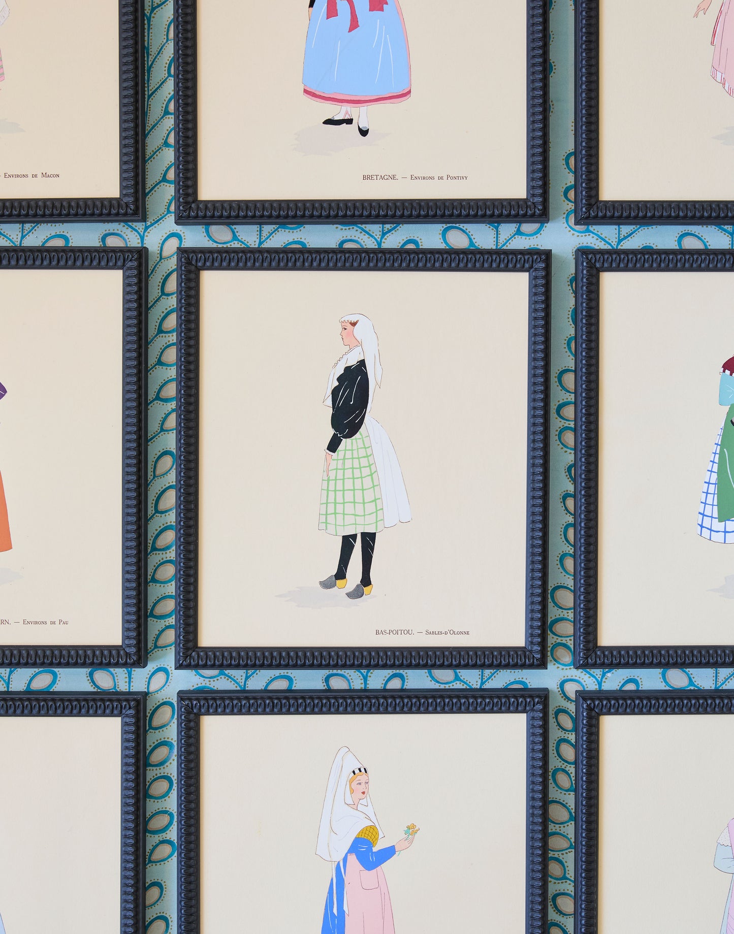 A Set of Twelve Twentieth Century Lithographs by Aline Keim