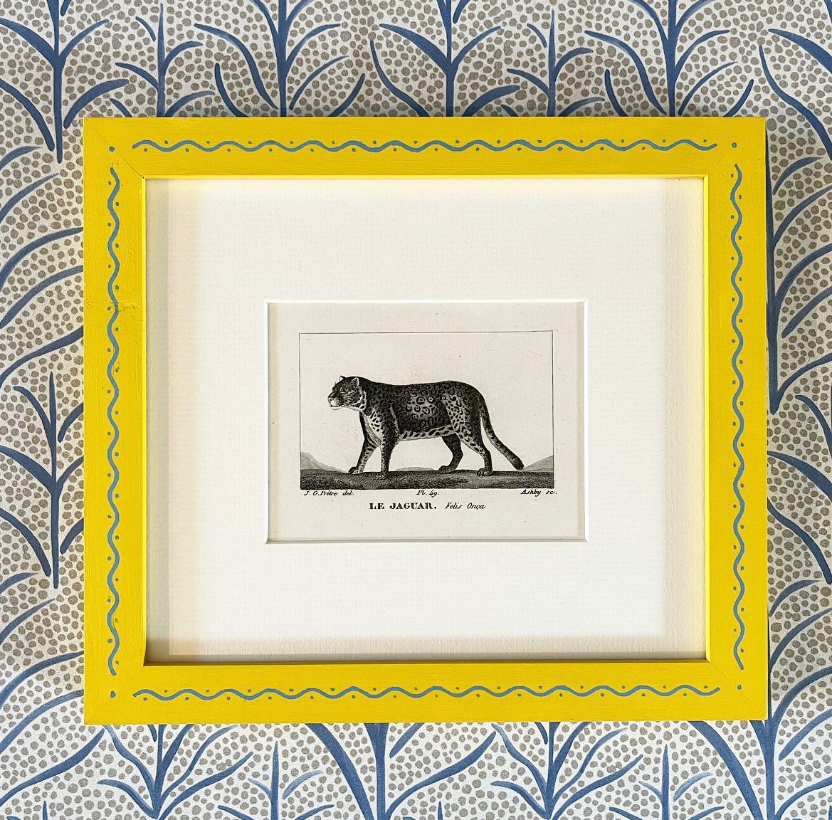 A Set of Eight Steel Plate Engravings by Jean-Gabriel Pretre (1768-1849) of Mammals