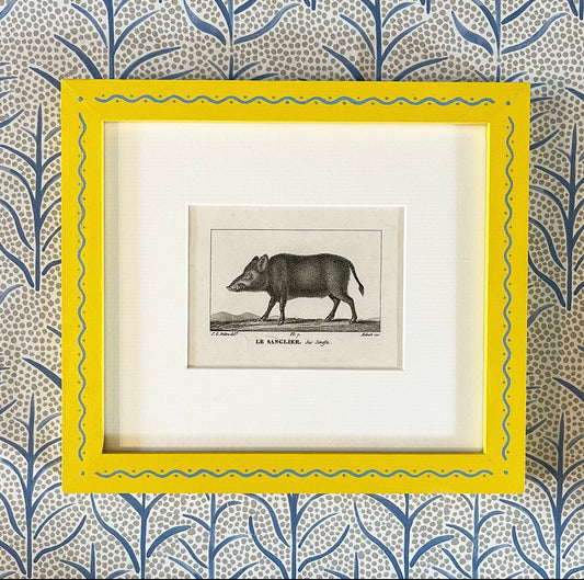 A Set of Eight Steel Plate Engravings by Jean-Gabriel Pretre (1768-1849) of Mammals