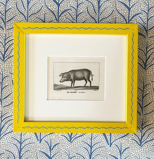 A Set of Eight Steel Plate Engravings by Jean-Gabriel Pretre (1768-1849) of Mammals