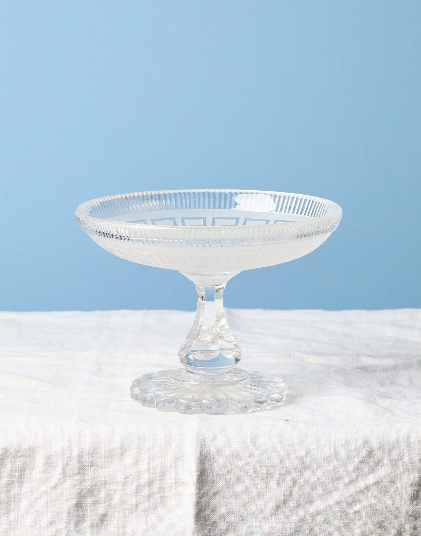 A Set of Twenty Mid 19th Century Glass Comports made by Molineux & Webb