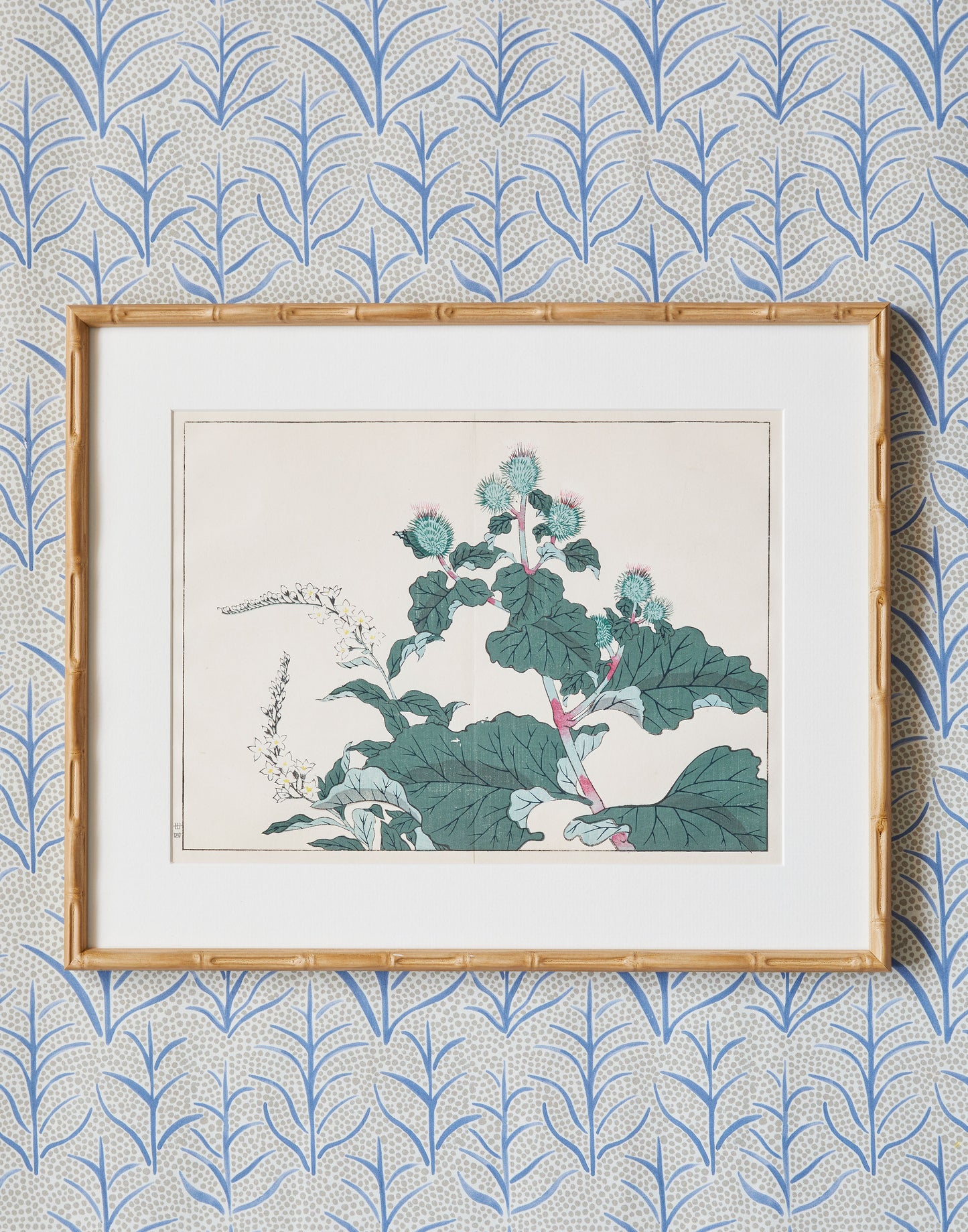 A Set of Eight Japanese Woodcut Prints by Sakai Hoitsu (1761-1828)