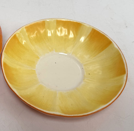 An Early 20th Century Marmalade Pot and Saucer by Minton Pottery
