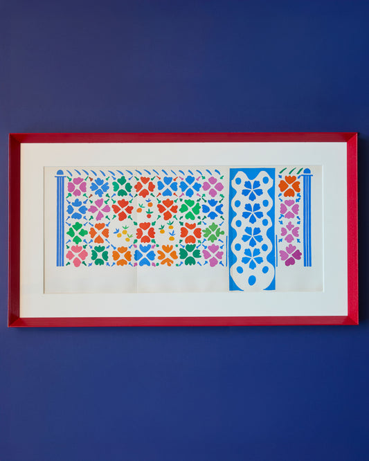 Decorations Fruits, 1958, a Colour Lithograph by Henri Matisse