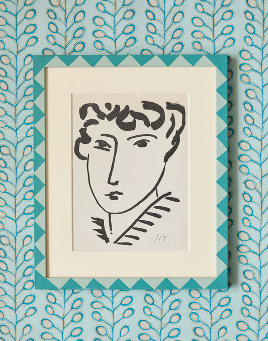 A Set of Three Heliogravure Prints of Portrait Heads after Drawings by Henri Matisse