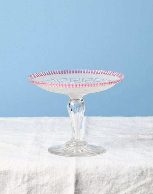 A Set of Twenty Mid 19th Century Glass Comports made by Molineux & Webb