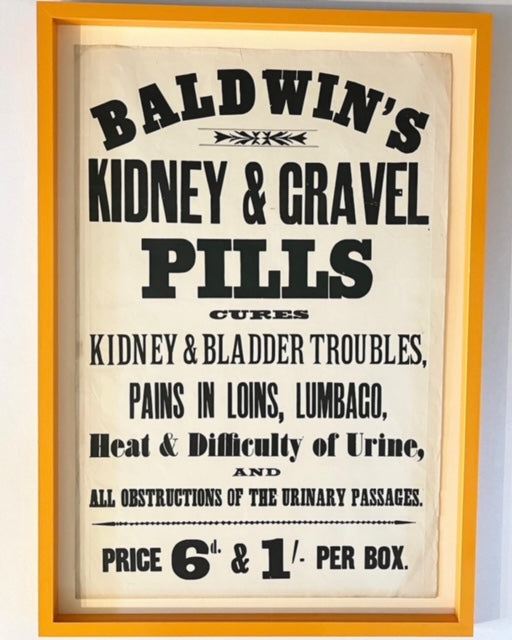 Two 1880's Advertising Posters