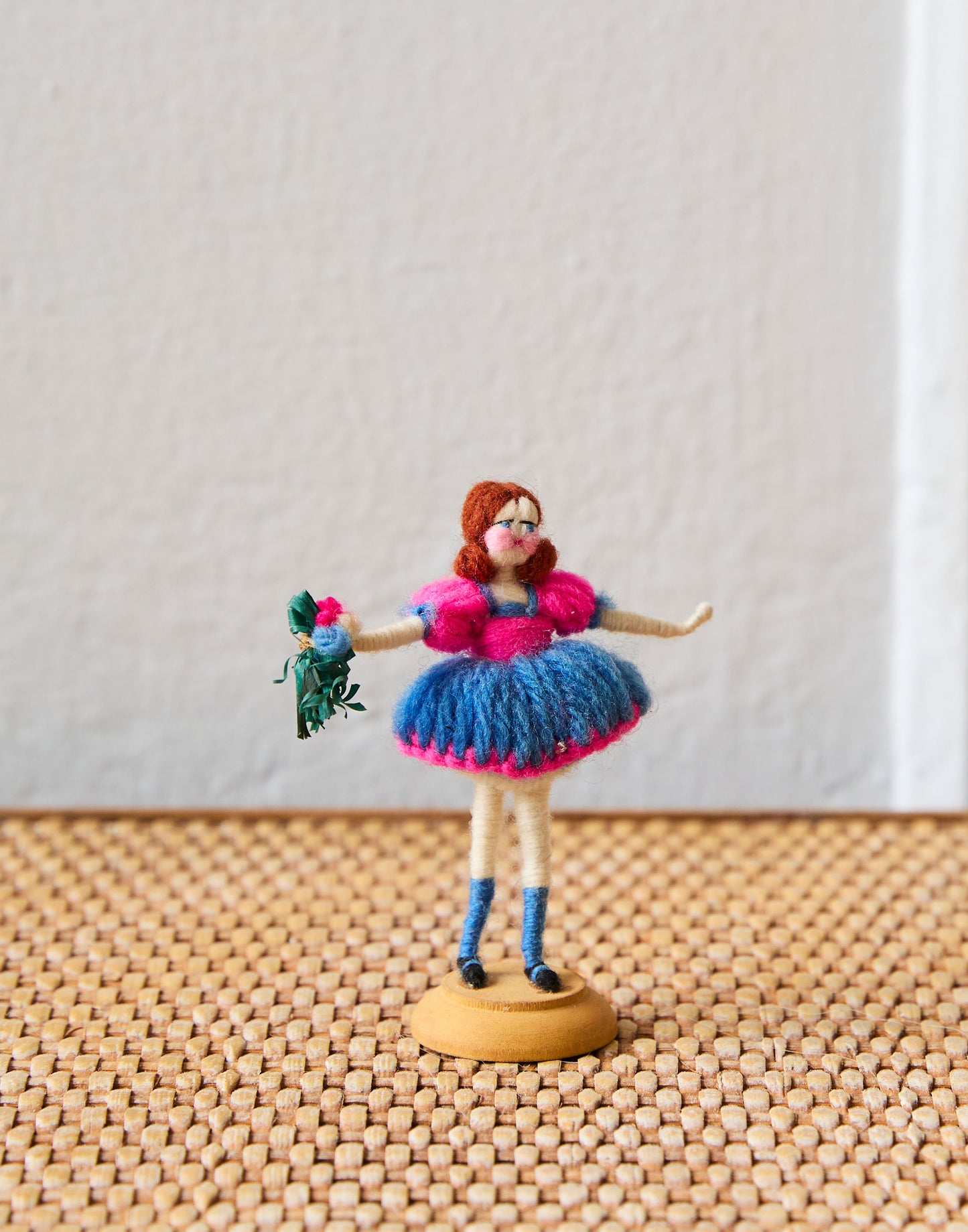 A Collection of Five Rare Grecon Miniature Cloth Dolls made in Germany in the 1920s