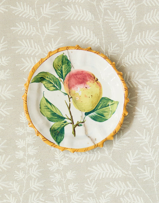 A Set of Eight Antique Italian Faience Plates by Giovanni Battista Viero