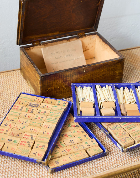An Early 20th Century Mahjong Set