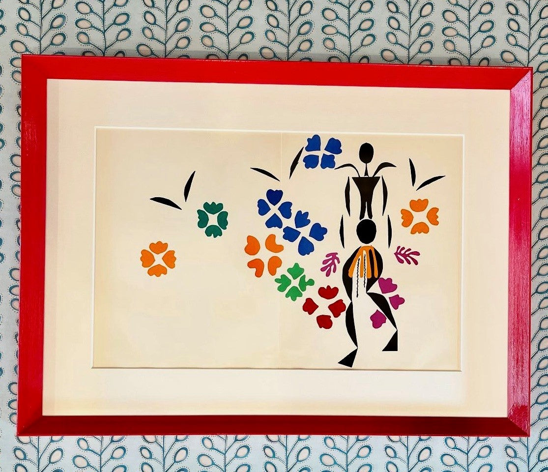 La Negresse, 1958 by Henri Matisse, a colour lithograph