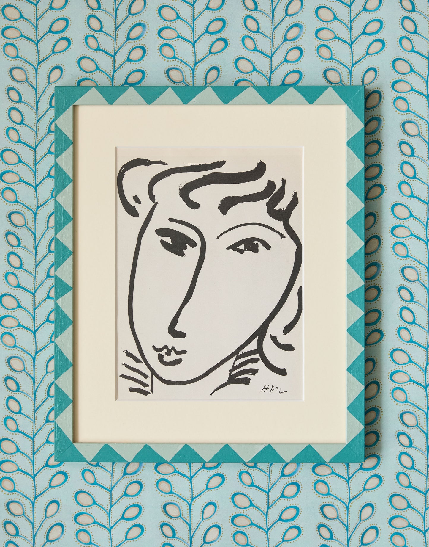 A Set of Three Heliogravure Prints of Portrait Heads after Drawings by Henri Matisse