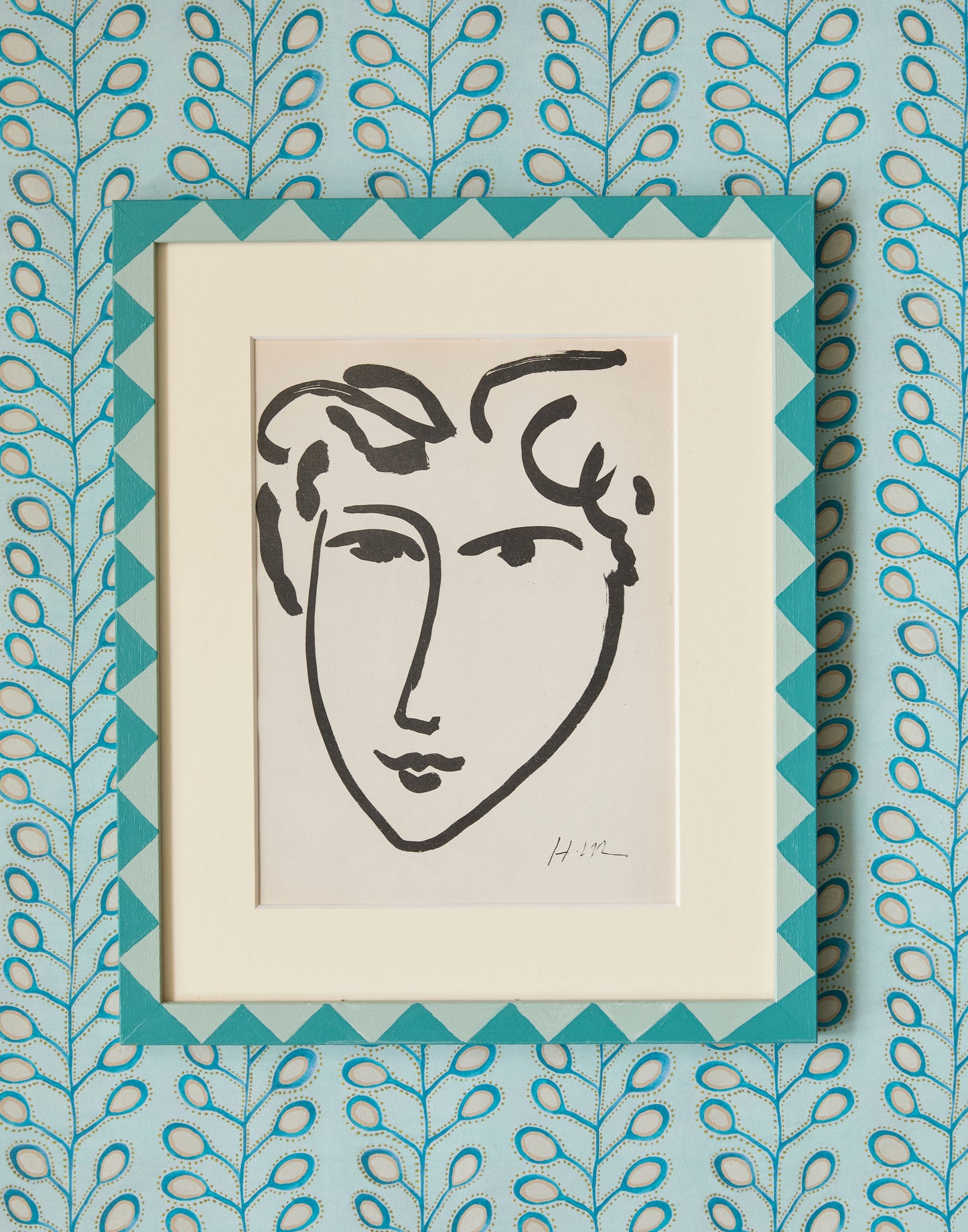 A Set of Three Heliogravure Prints of Portrait Heads after Drawings by Henri Matisse
