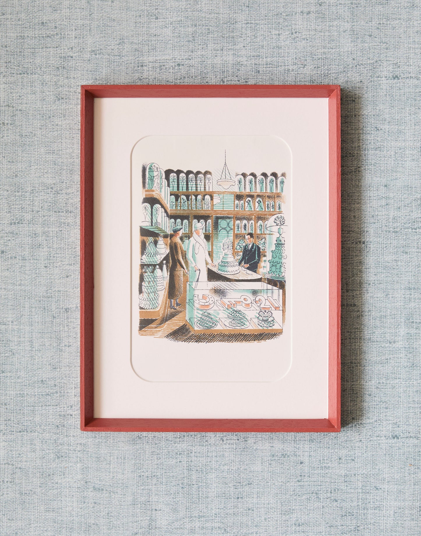 A Set of Twenty-Four Colour Lithographs by Eric Ravilious (1903-1942) for High Street