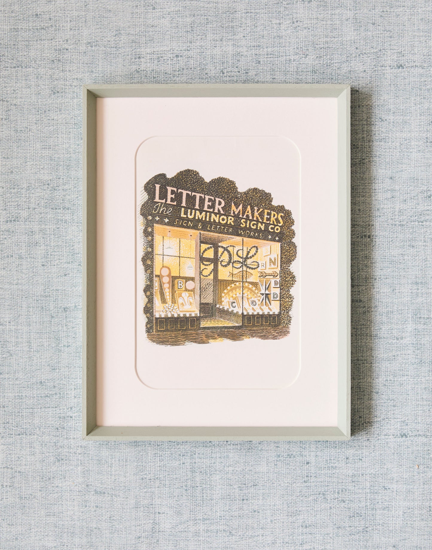 A Set of Twenty-Four Colour Lithographs by Eric Ravilious (1903-1942) for High Street