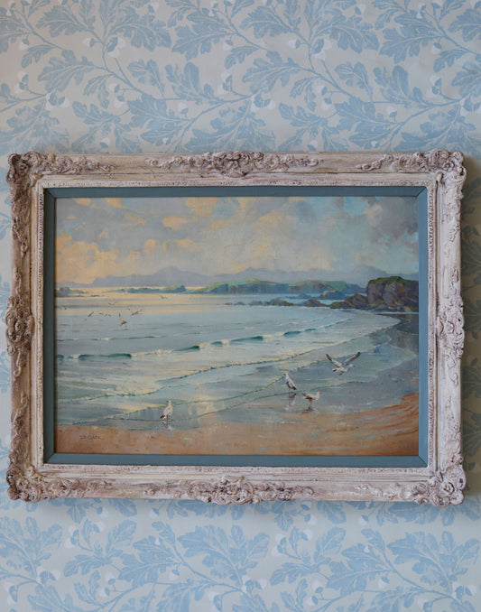 A 20th Century Oil on Canvas of a West Highland Seascape by Thomas Brown Clark (1895-1983)