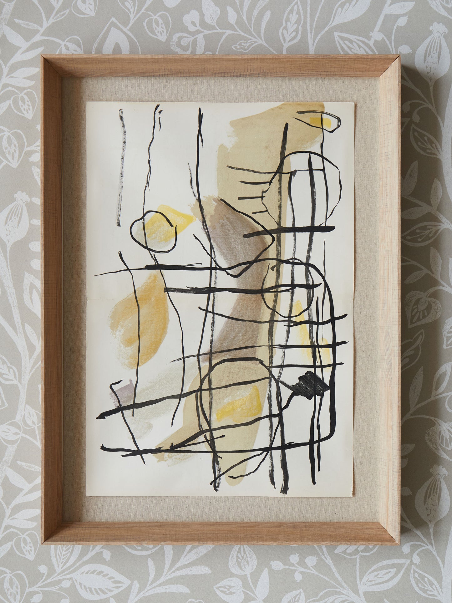 A Pair of Mid 20th Century Abstract Lithograph Prints