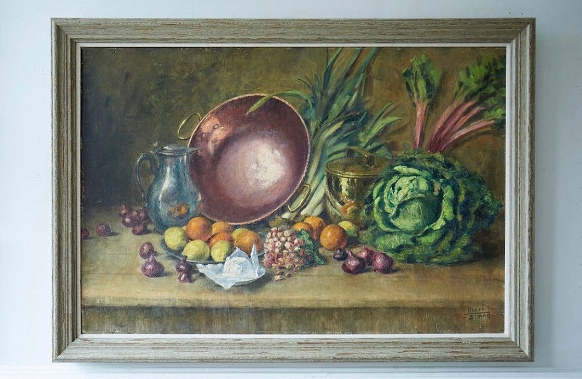 A Large Mid 20th Century Still Life Painting