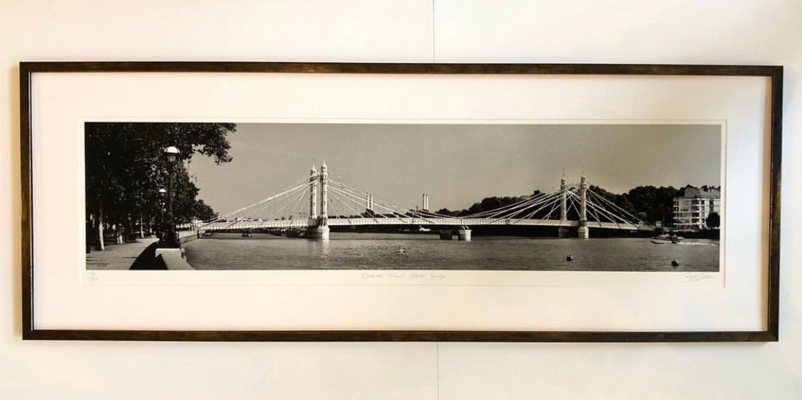 Over the Thames Albert Bridge: a Limited Edition Photographic Print by Jeffery Jaye