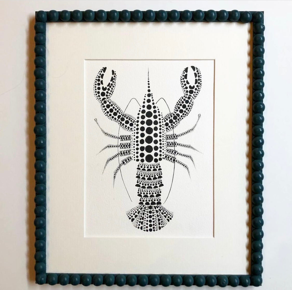 A Set of Three Contemporary Prints of Crab, Lobster and Prawn by Clemency Fisher