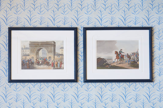 A Set of Early 19th Century Engravings of the Napoleonic Wars