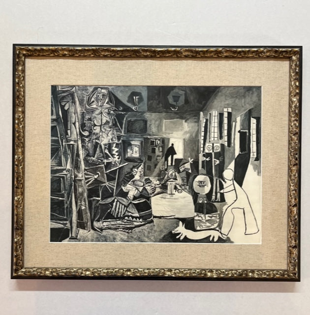 A Vintage Monochrome Picasso Lithograph
