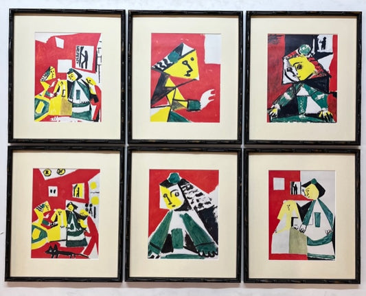 Set of Six Picasso Lithographs