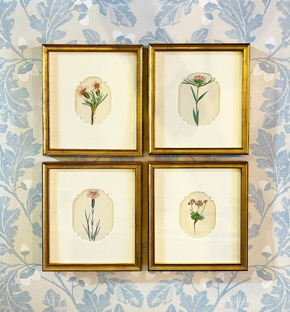 A Set of Mid 19th Century Engravings of Wildflowers